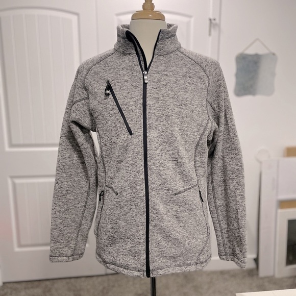 North End Sport Other - North End Sport Sweater Fleece Jacket - Heather Grey - Medium